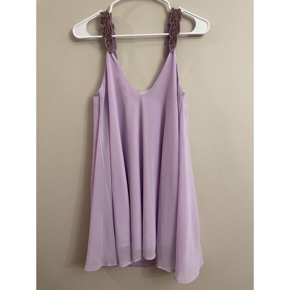 NWT Urban Outfitters Oh‎ My Love Beaded Strap Trapeze Dress size Small MSRP $99 - Picture 9 of 10